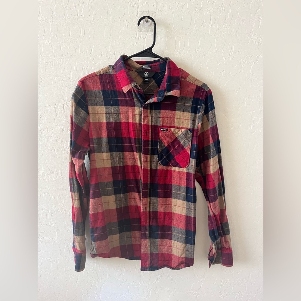 Volcom Mens Flannel Shirt